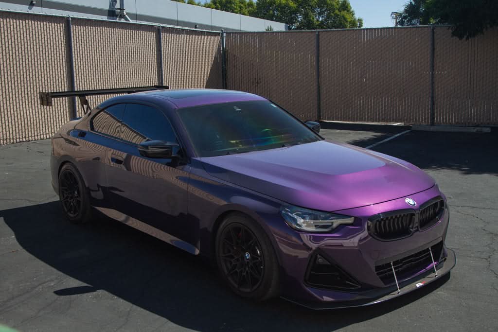 BMW G42 M240i Carbon Fiber Front Wind Splitter (including X Drive)