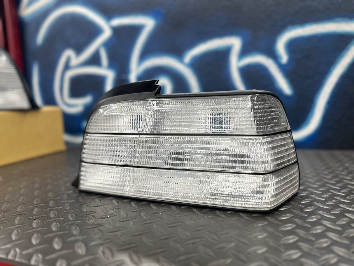 NTXGlow Custom Clear Tail Lights (E36 Coupe/Convertible)