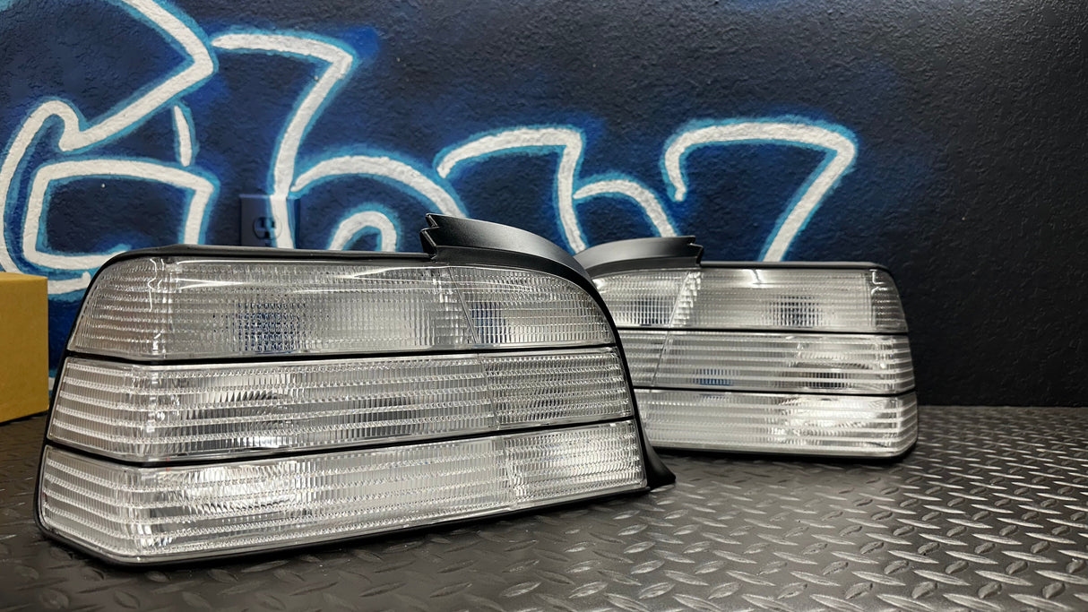 NTXGlow Custom Clear Tail Lights (E36 Coupe/Convertible)