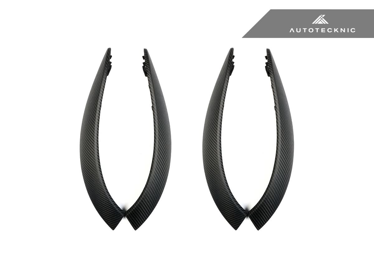 AutoTecknic Carbon Door Grip Handle Trim Set - BMW F8X M3/ M4