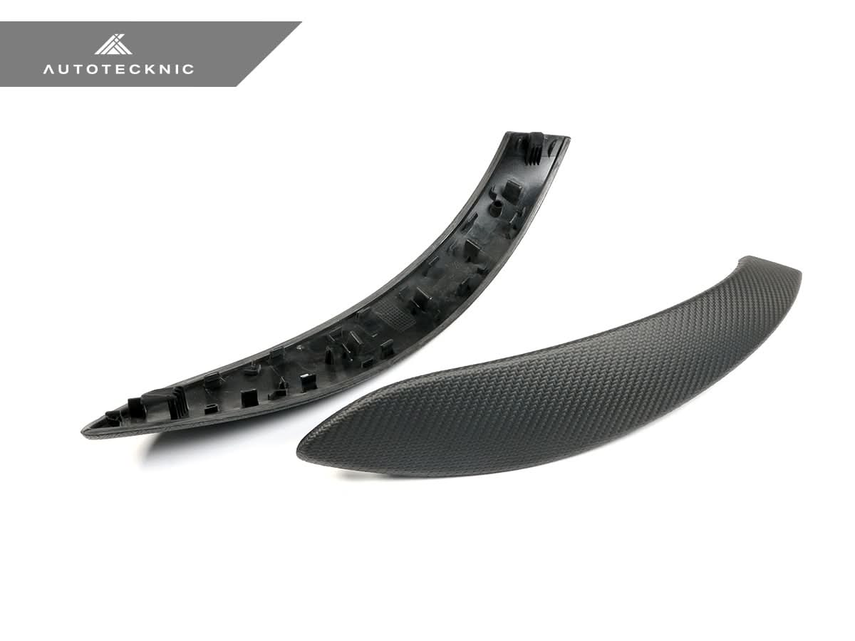 AutoTecknic Carbon Door Grip Handle Trim Set - BMW F8X M3/ M4