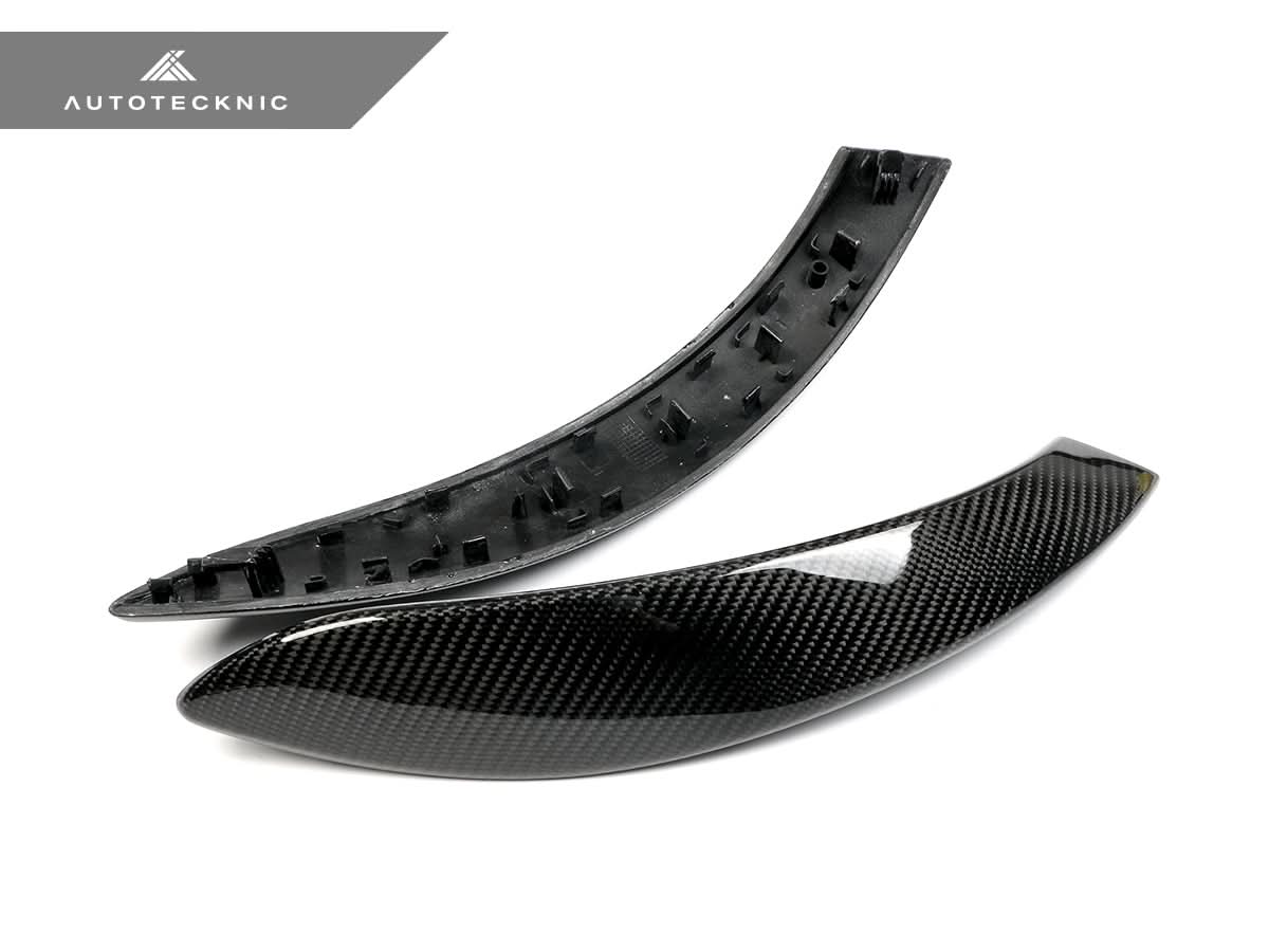 AutoTecknic Carbon Door Grip Handle Trim Set - BMW F8X M3/ M4
