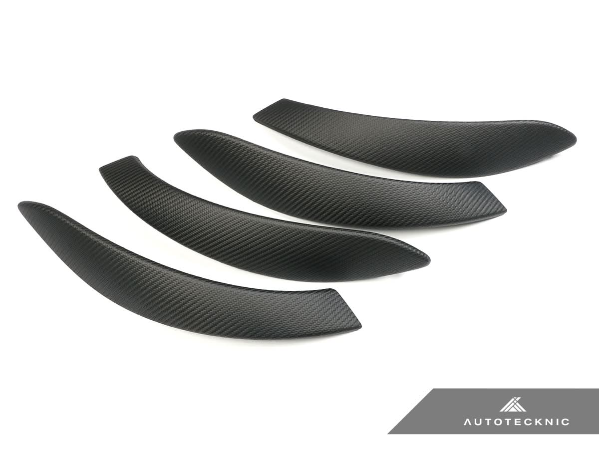 AutoTecknic Carbon Door Grip Handle Trim Set - BMW F8X M3/ M4