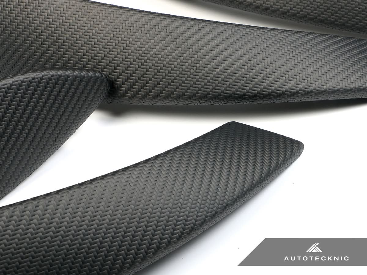 AutoTecknic Carbon Door Grip Handle Trim Set - BMW F8X M3/ M4