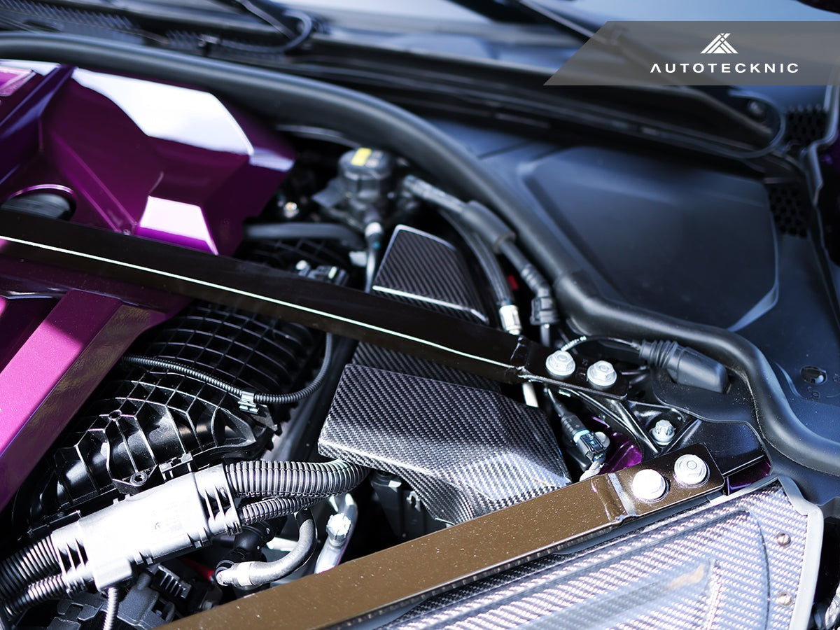 AutoTecknic Dry Carbon ECU Battery Terminal Cover - G87 M2