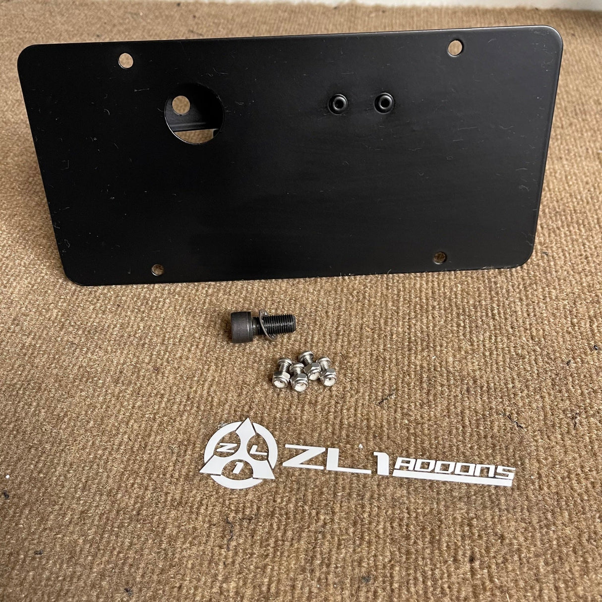 Corvette 14-19 License Plate Holder