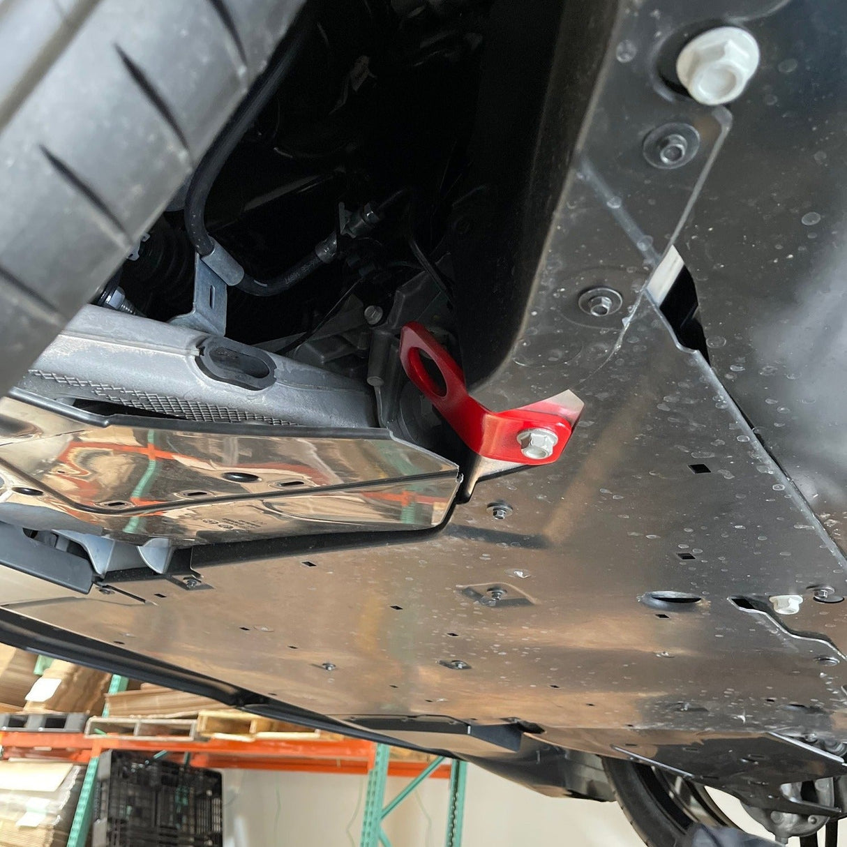 Corvette C8 Strap Points