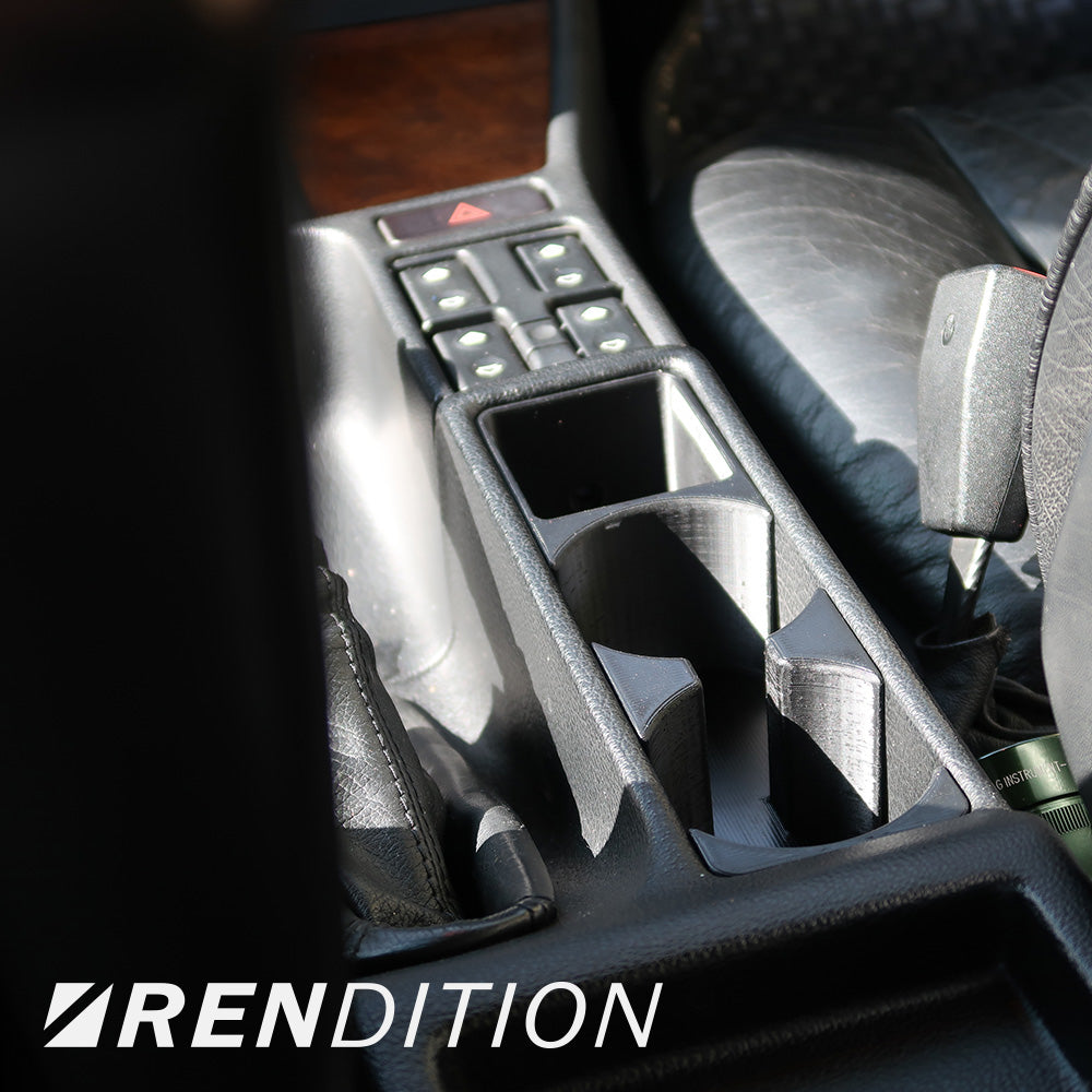 BMW E32 E34 FRONT CUP HOLDER V2 - K2 Industries