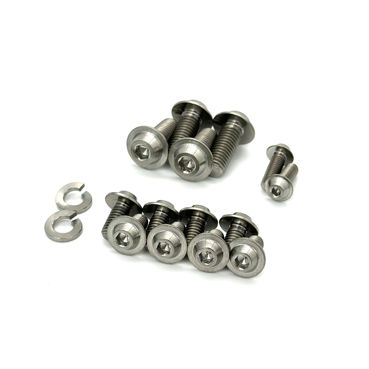 JDC Titanium Interior Door Hardware Kit | Mitsubishi Evo 8/9