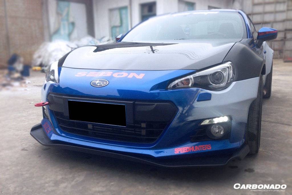 2012-2016 Subaru BRZ RBY1 Style Carbon Fiber Front Lip