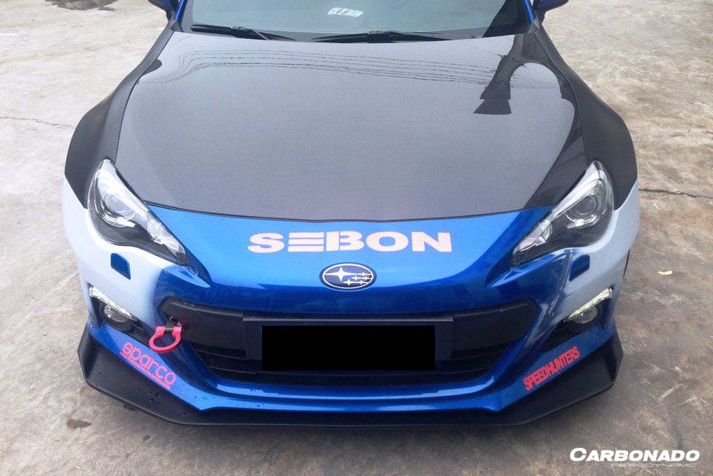 2012-2016 Subaru BRZ RBY1 Style Carbon Fiber Front Lip