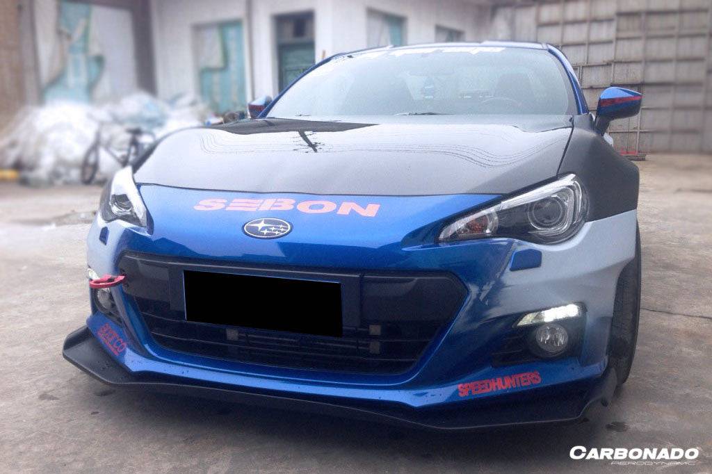 2012-2016 Subaru BRZ RBY1 Style Carbon Fiber Front Lip