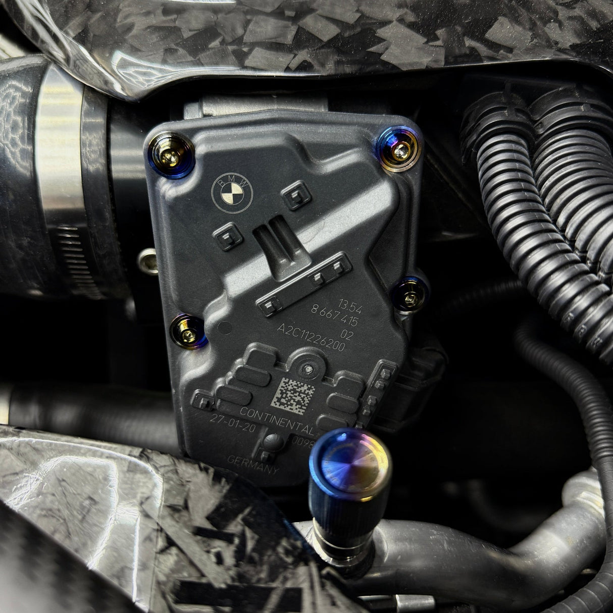 JDC Titanium Throttle Body Hardware Kit | A90 Toyota Supra
