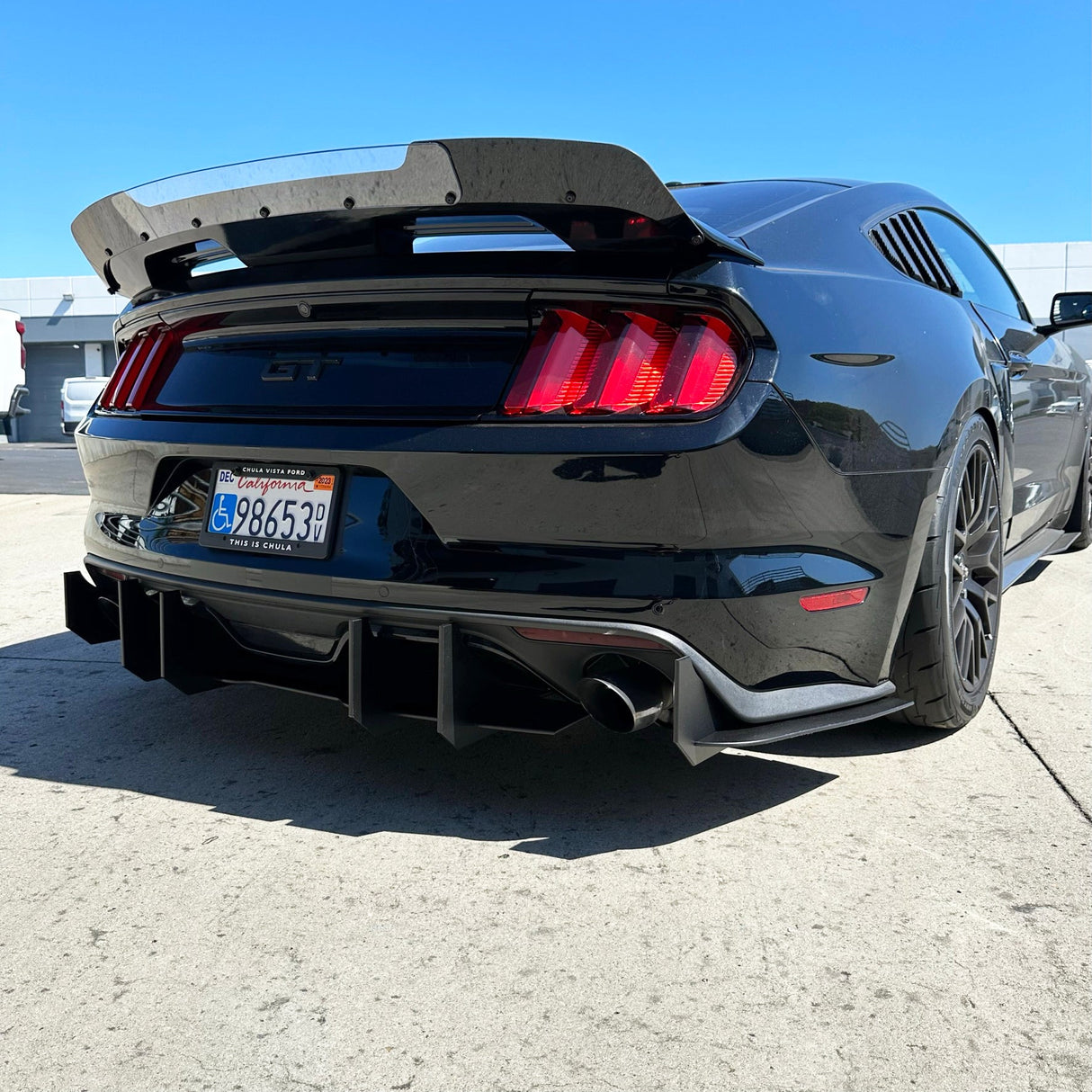 Mustang 15-17 Stealth Diffuser