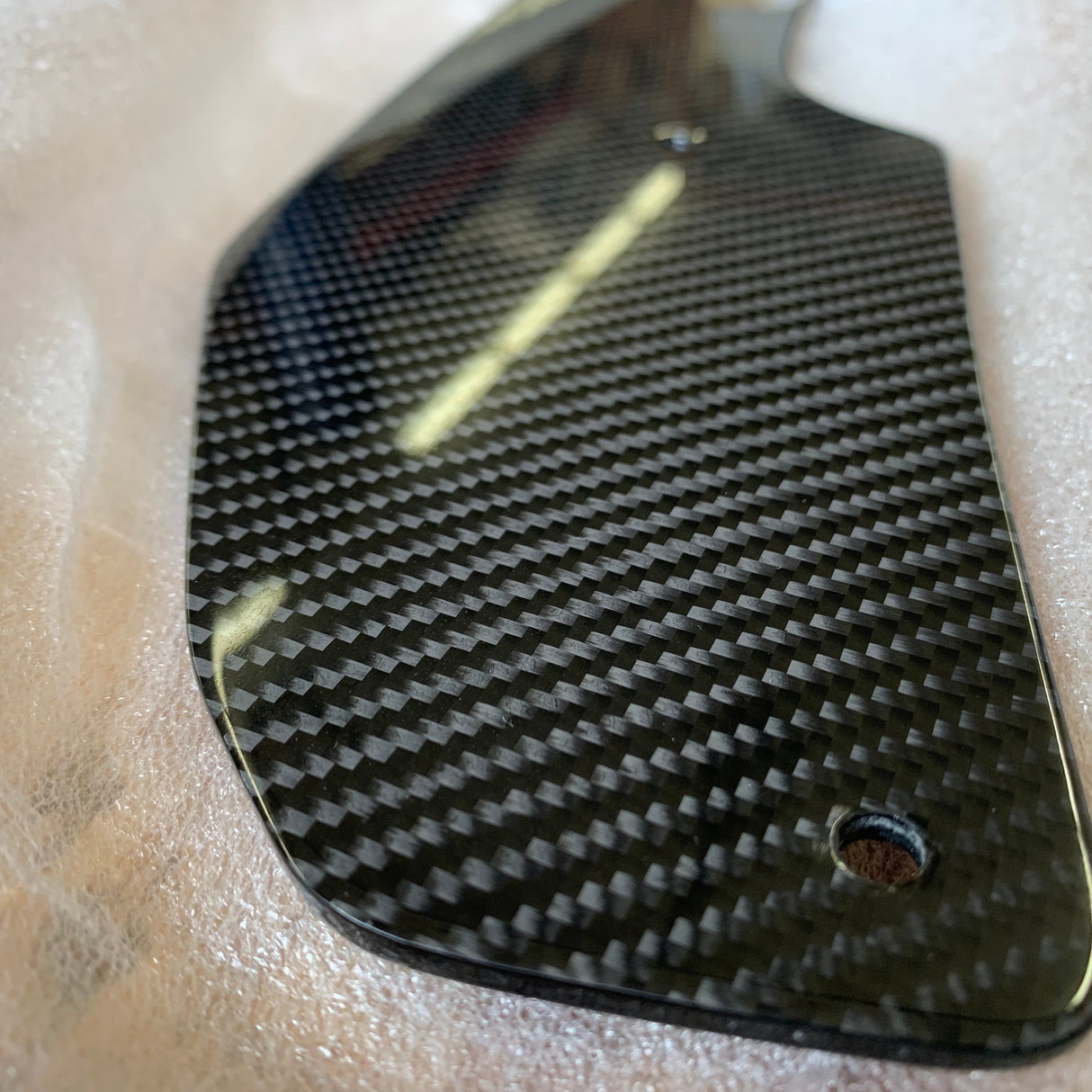 Mustang 15-23 Track Pack Carbon Fiber Wicker Bill