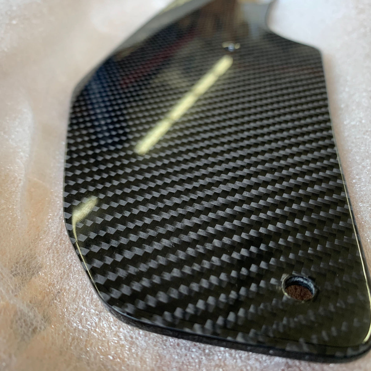 Mustang 15-23 Track Pack Carbon Fiber Wicker Bill