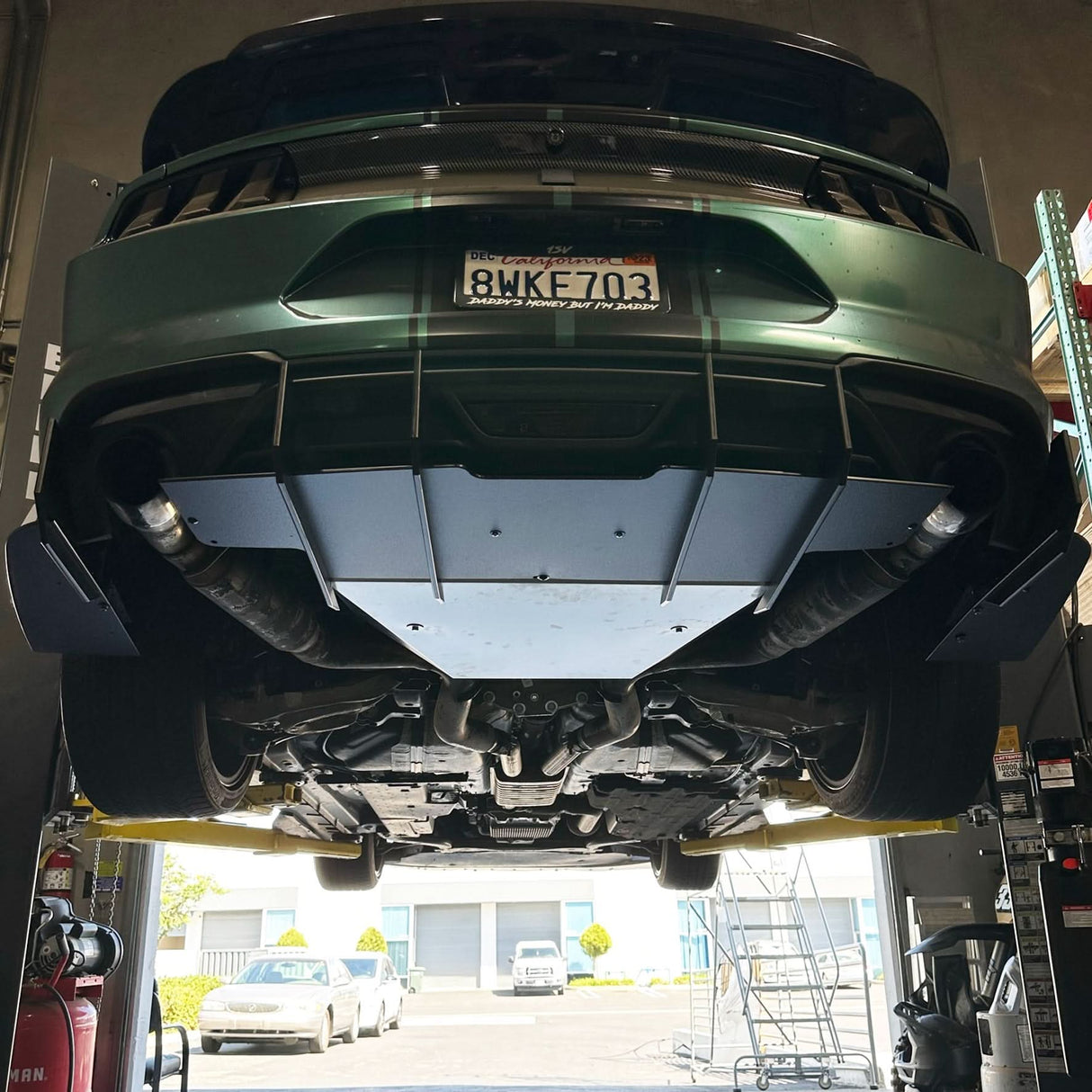 Mustang 18-23 EcoBoost Stealth Diffuser
