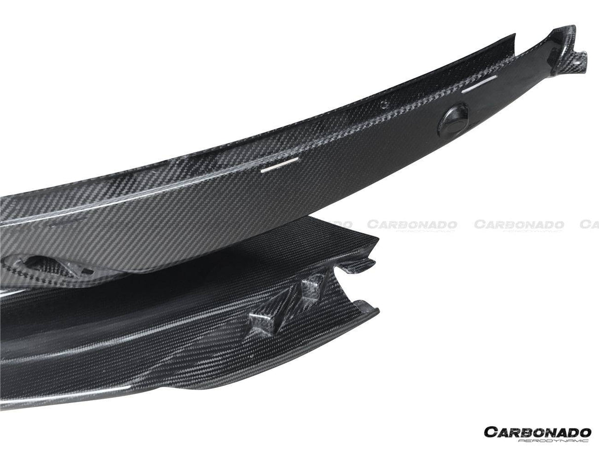 2015-2020 McLaren 540C 570S 570GT OEM Style Carbon Fiber Front Bumper Lip
