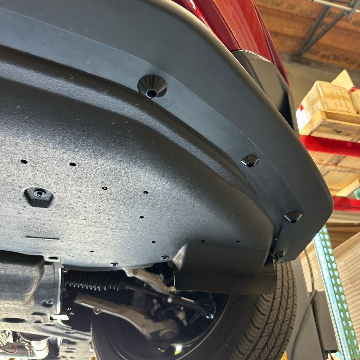 Mustang 24-25 GT/ECO Splitter Guards