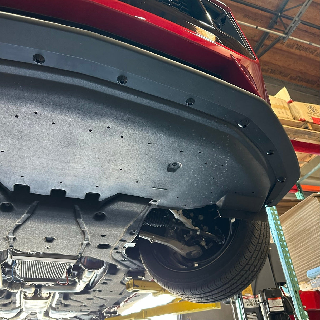 Mustang 24-25 GT/ECO Splitter Guards