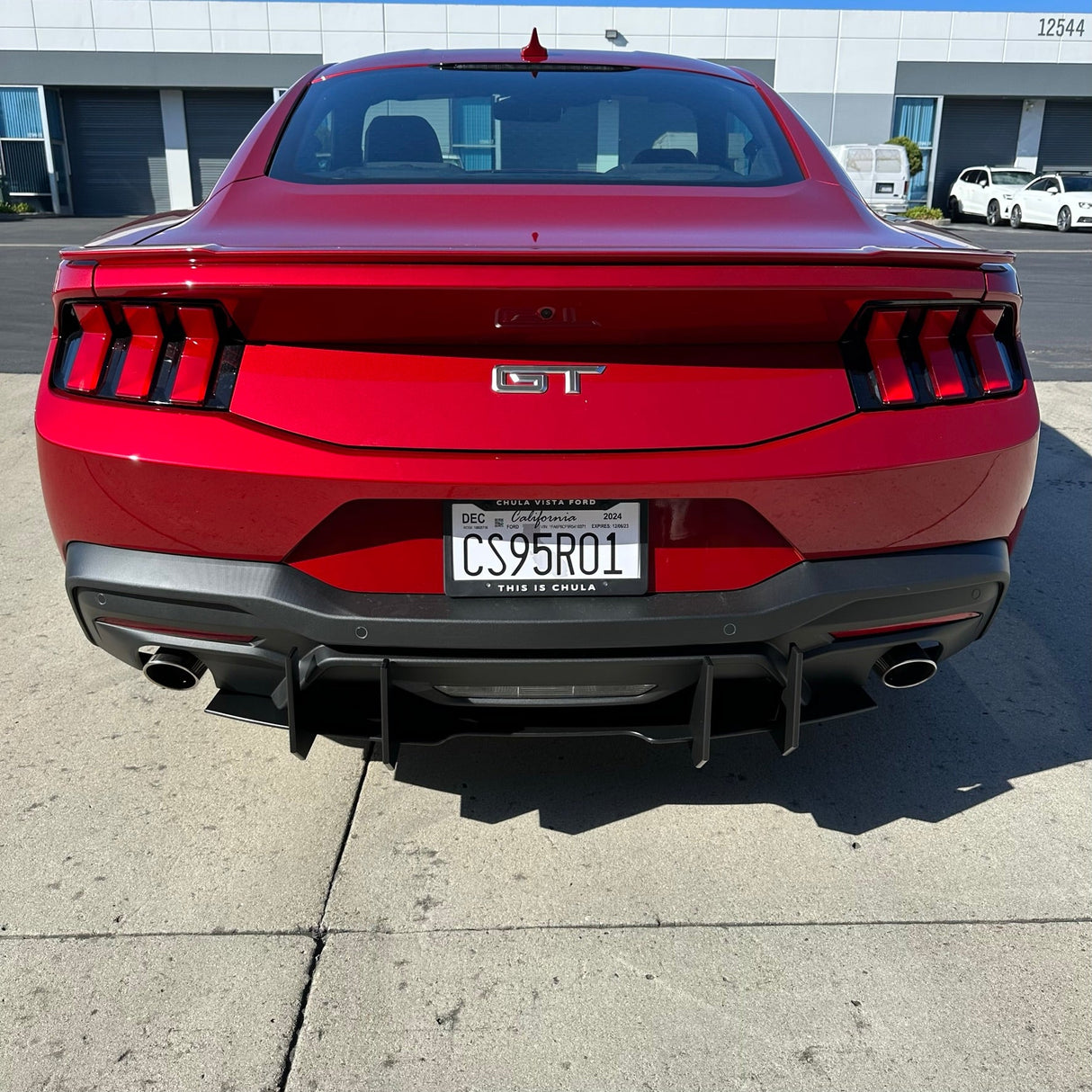 Mustang 24-25 GT/ECO Stealth Diffuser