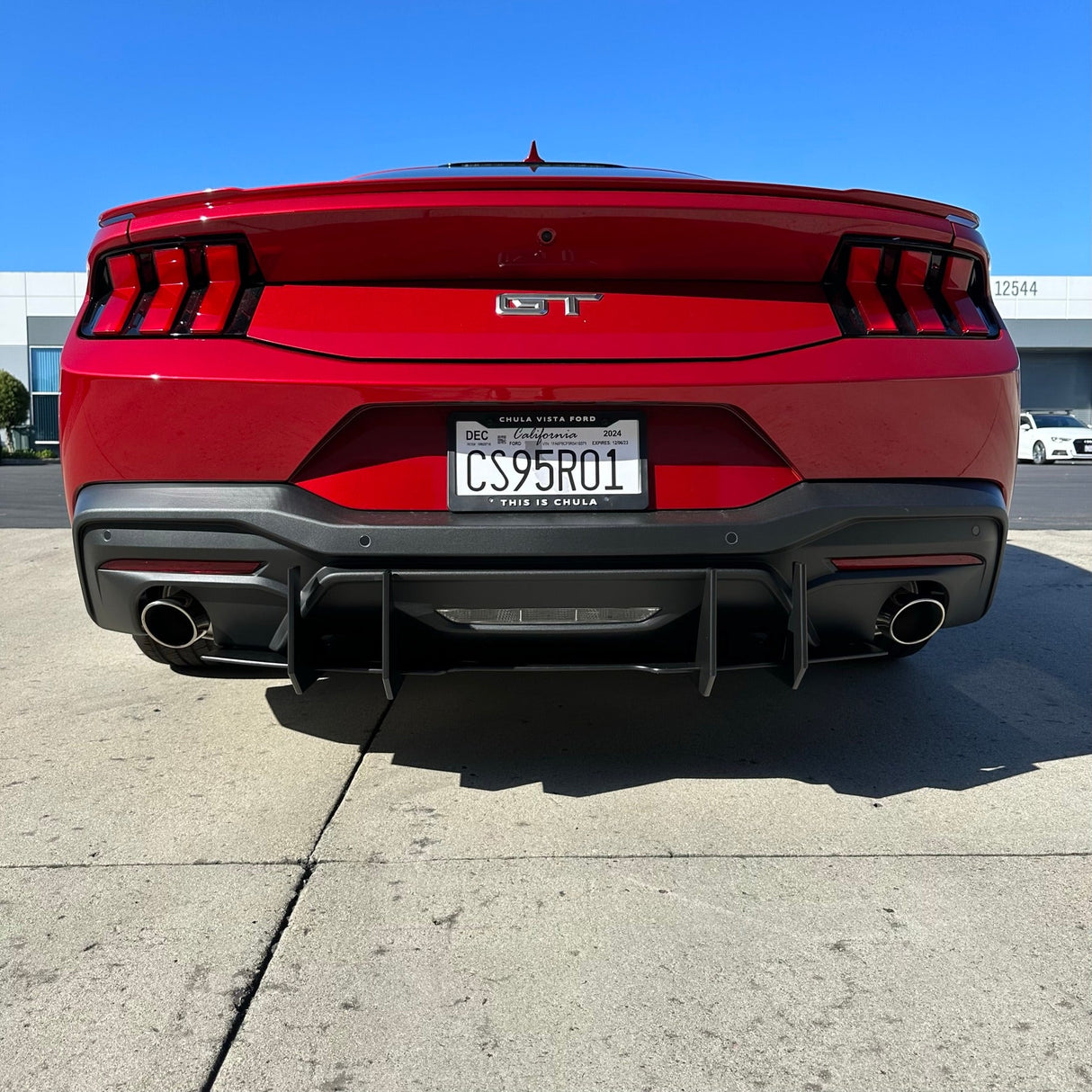 Mustang 24-25 GT/ECO Stealth Diffuser