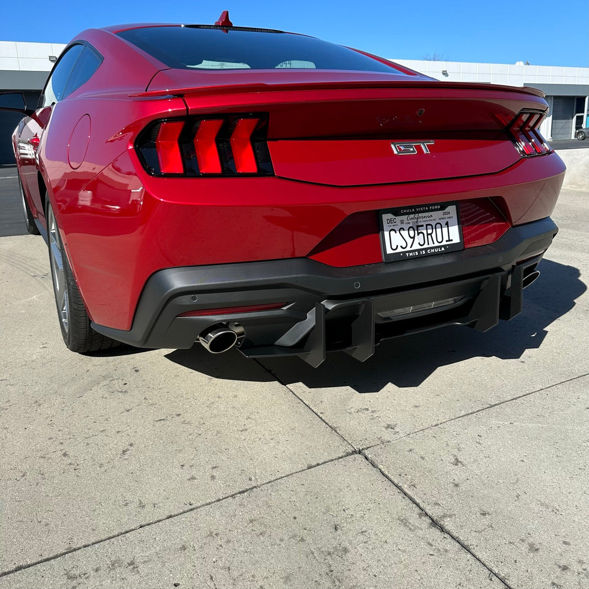 Mustang 24-25 GT/ECO Stealth Diffuser