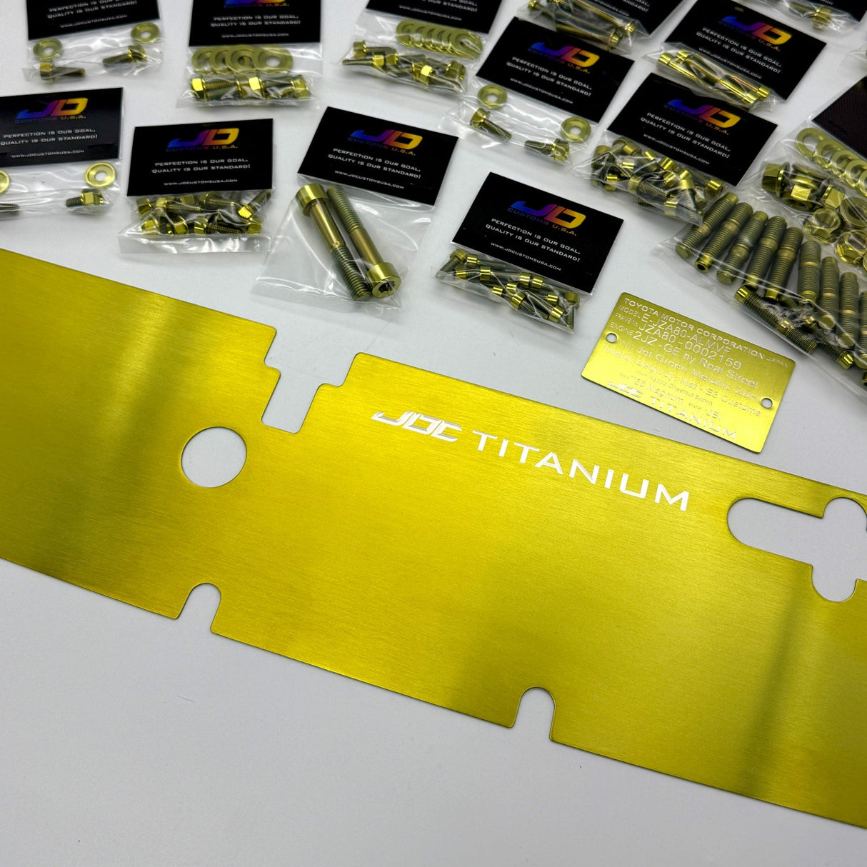 JDC Titanium Radiator Cooling Shroud | MK4 Toyota Supra