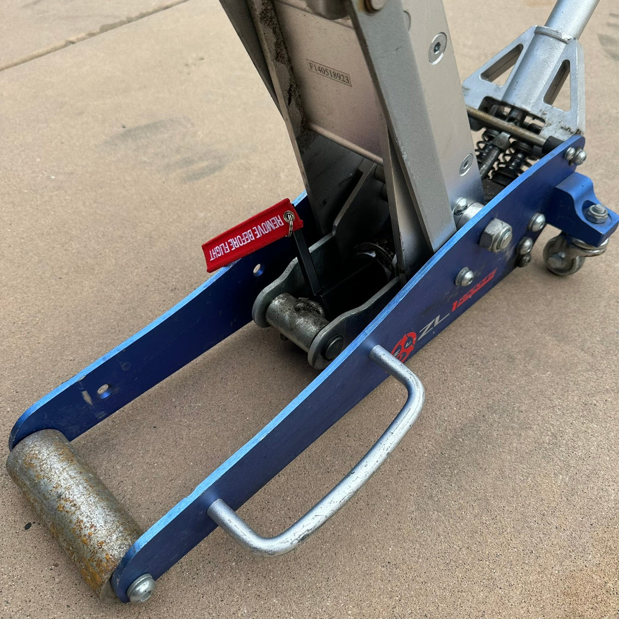 Floor Jack Safety Stops