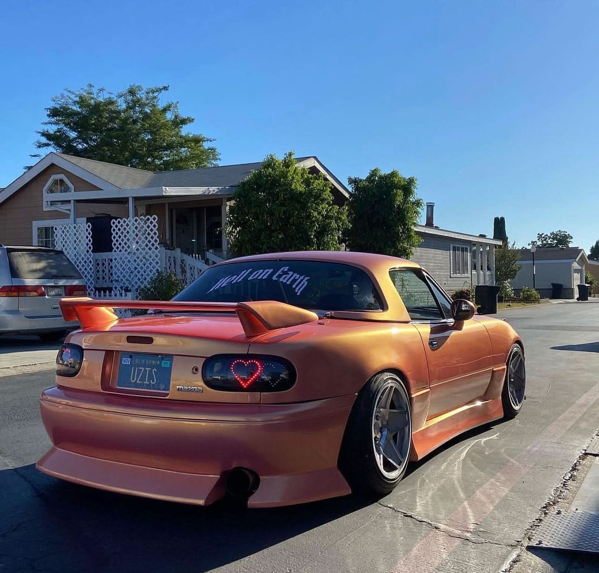 NTXGlow Heart Tail Lights (1990-1997 Na Miata)