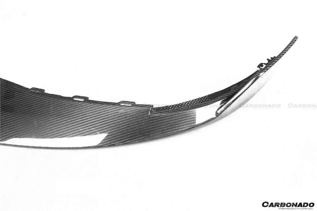 2020-2024 Porsche Taycan OD Style DRY Carbon Fiber Front Lip | Fits 4, 4S, GTS, Turbo, Turbo S, ST, CT
