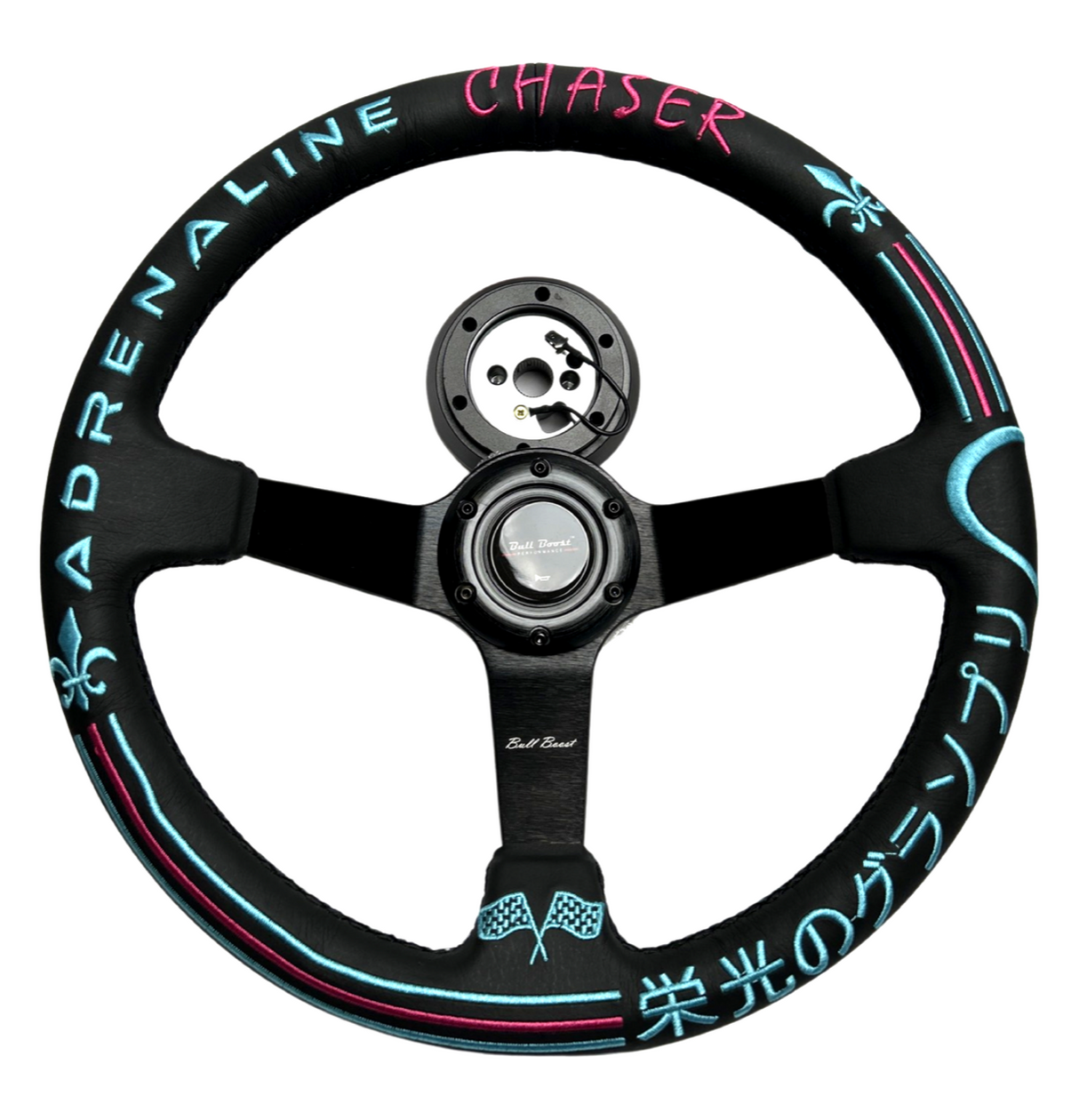 Leather Suede Deep Dish Steering Wheel Short Hub Adapter Kit For 2022+ GR86 Subaru BRZ FRS tC xB xD