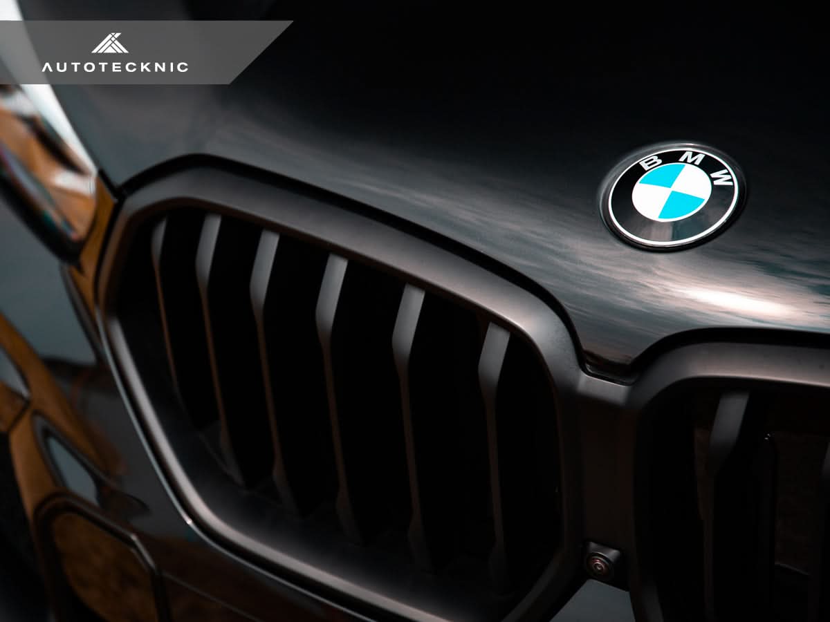 AutoTecknic Gloss Black Front Grille - G06 X6 Pre-LCI
