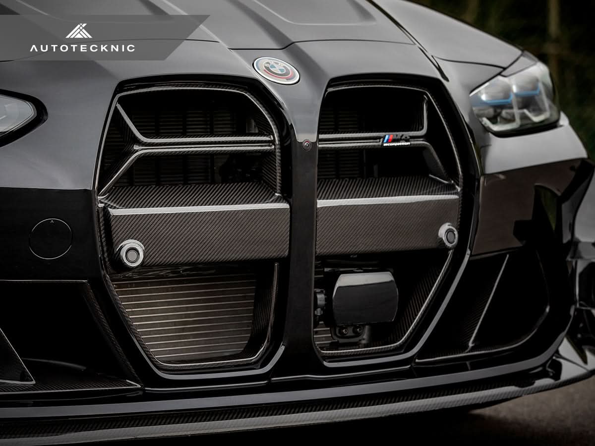 AutoTecknic Dry Carbon Competizione GT4 Front Grille - BMW G80 M3 | G82/ G83 M4