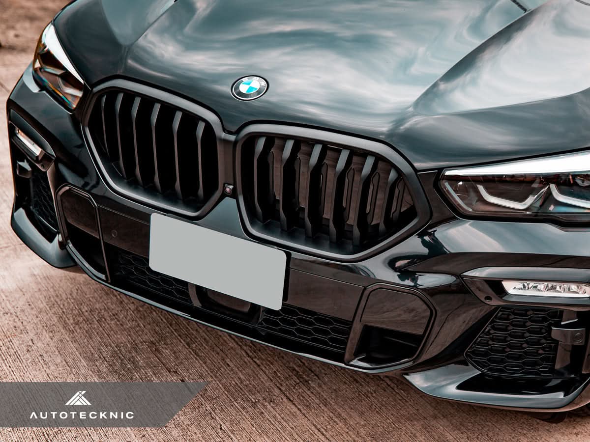 AutoTecknic Gloss Black Front Grille - G06 X6 Pre-LCI