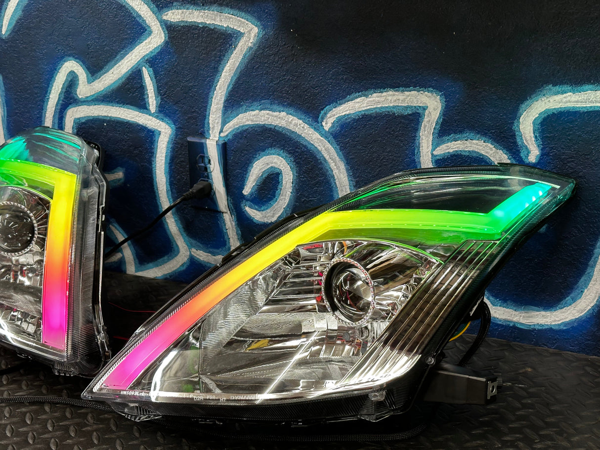NTXGLOW RGB headlights (2006 - 2009 Nissan 350z)