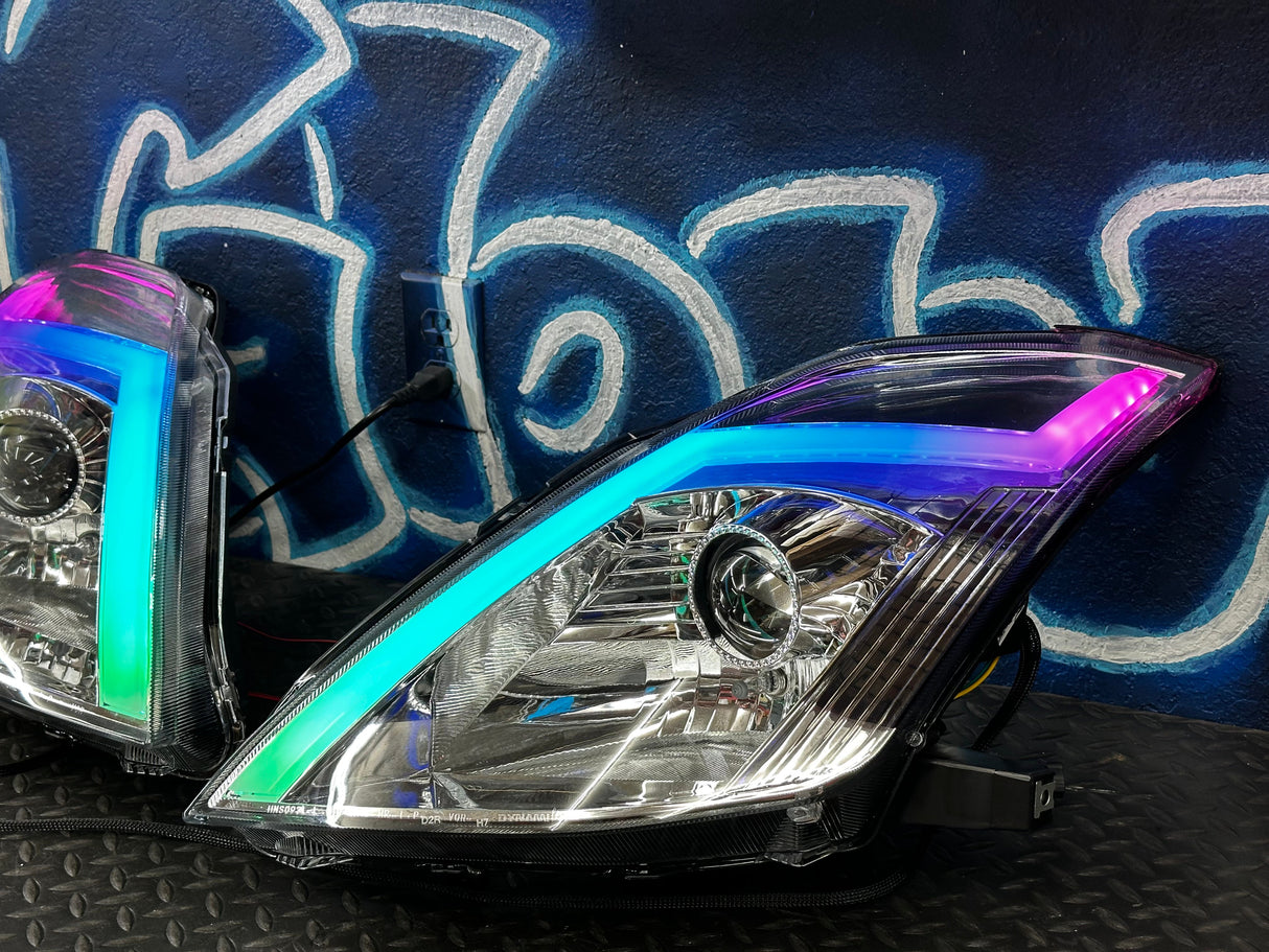 NTXGLOW RGB headlights (2006 - 2009 Nissan 350z)