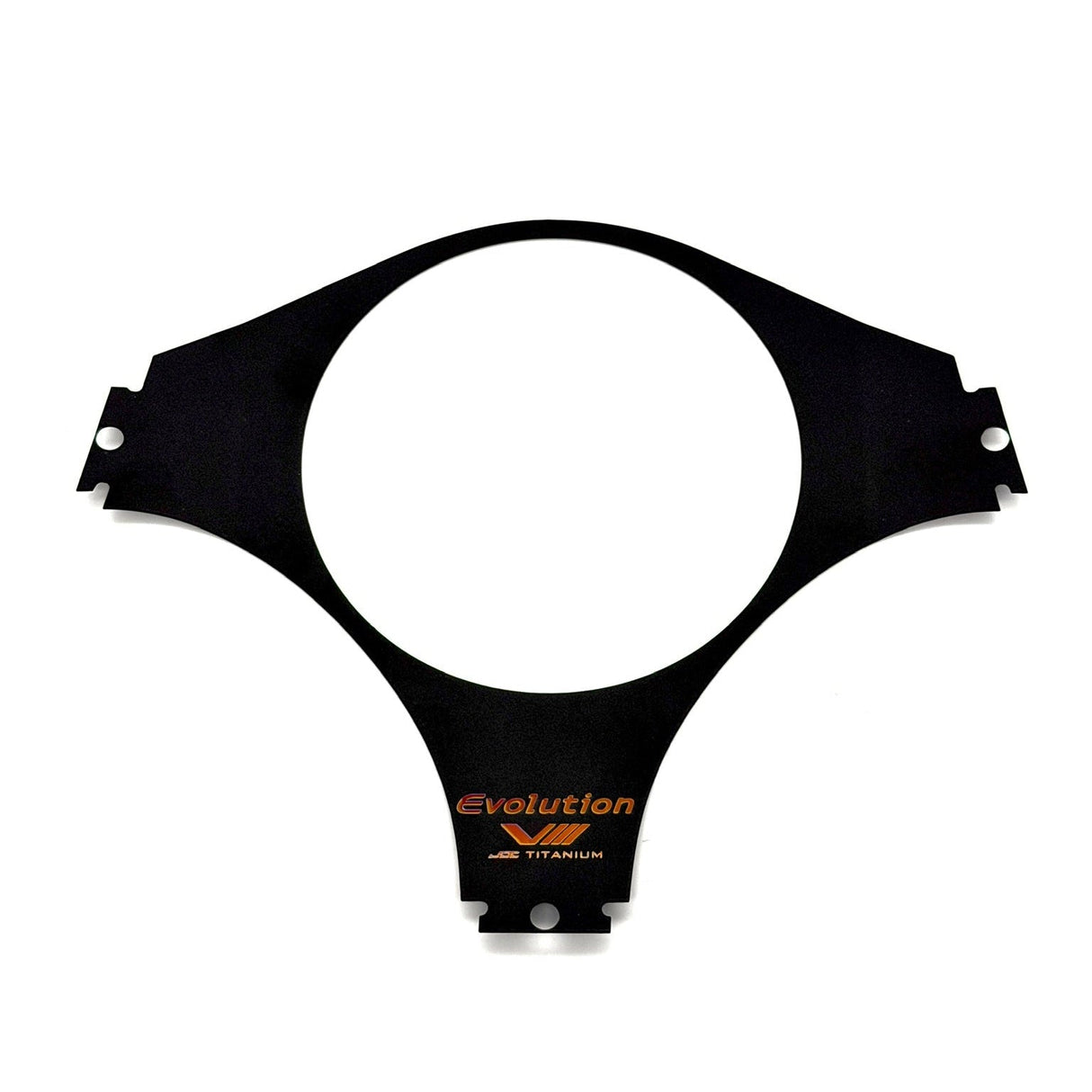 JDC Titanium Steering Wheel Overlay | Evo 7/8/9