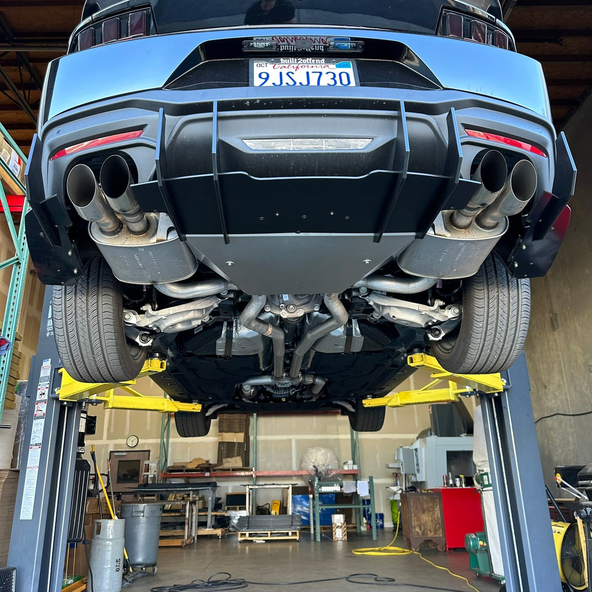 Mustang 24-25 GT/ECO Stealth Diffuser