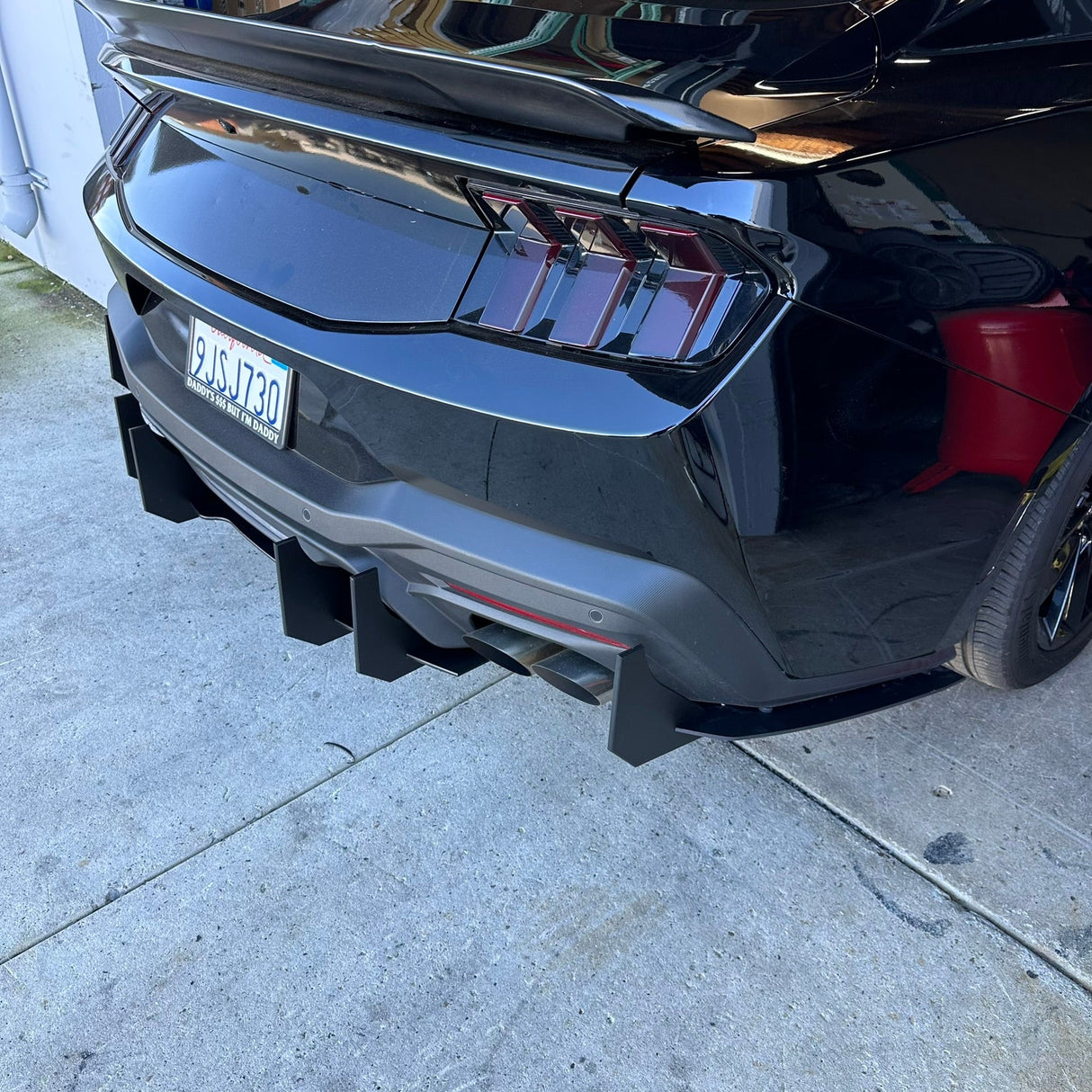 Mustang 24-25 GT/ECO Stealth Diffuser
