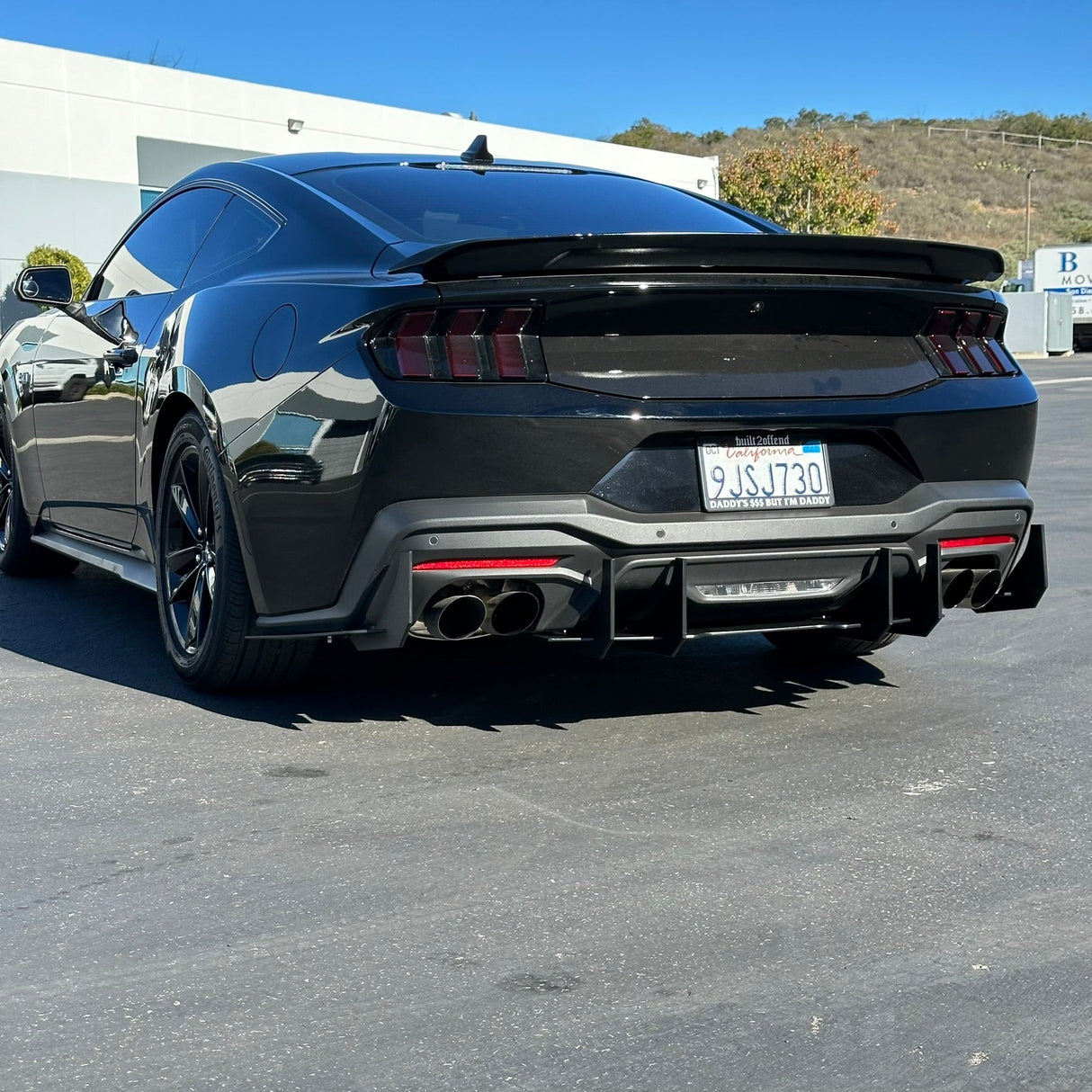Mustang 24-25 GT/ECO Stealth Diffuser