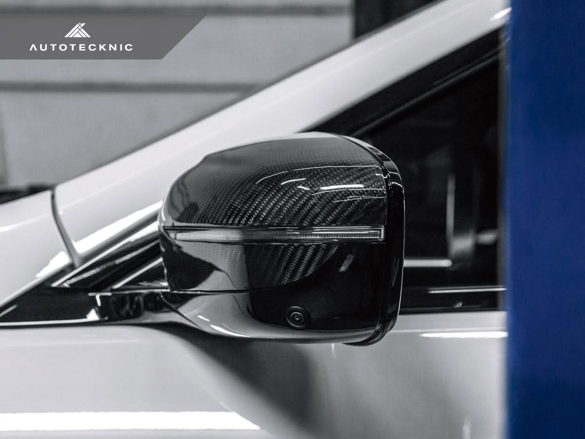 AutoTecknic Replacement Dry Carbon Mirror Covers - F90 M5
