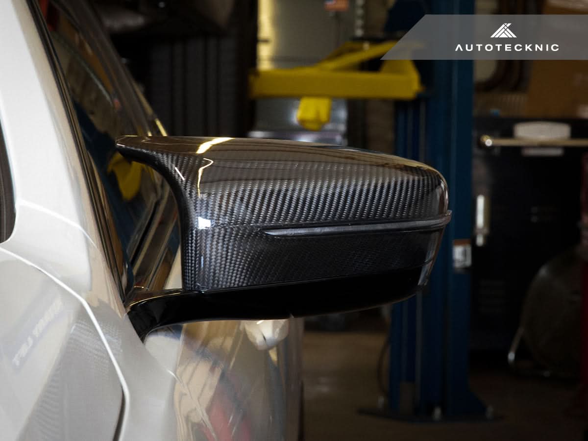 AutoTecknic Replacement Dry Carbon Mirror Covers - F90 M5