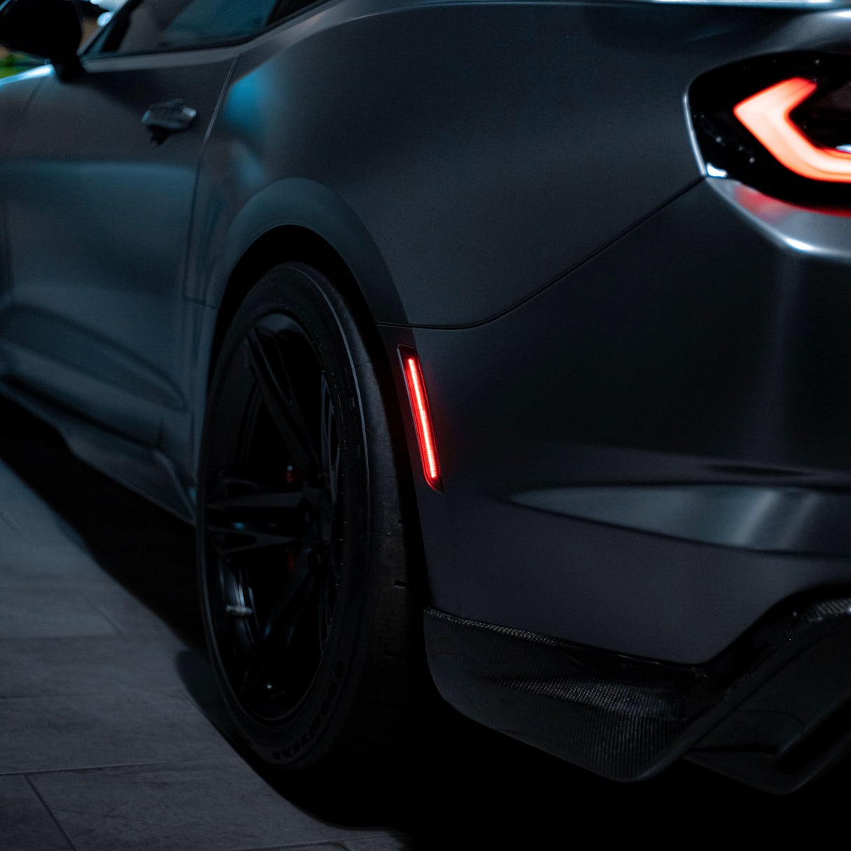 2016-2025 Chevrolet Camaro Smoked LED Side Markers (SET) (SMOKED)