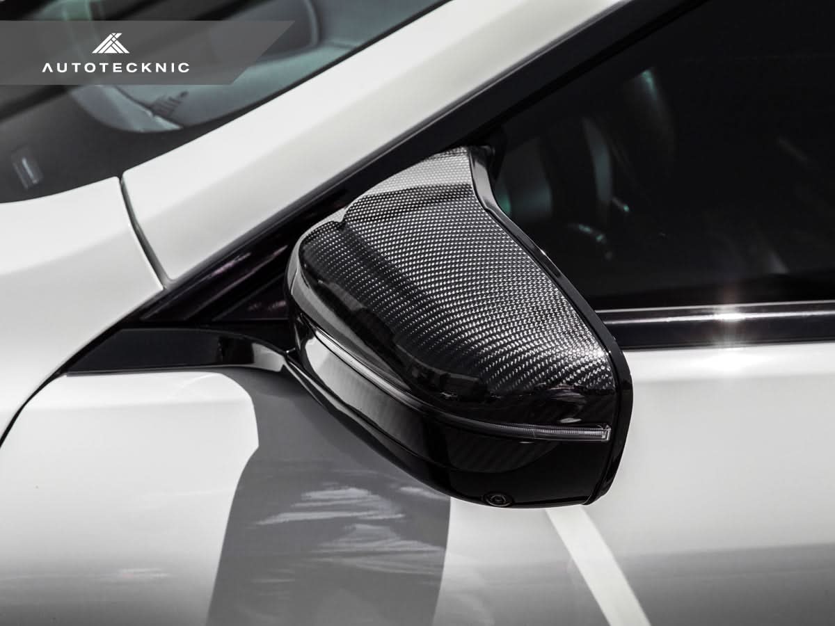 AutoTecknic Replacement Dry Carbon Mirror Covers - BMW F92 M8