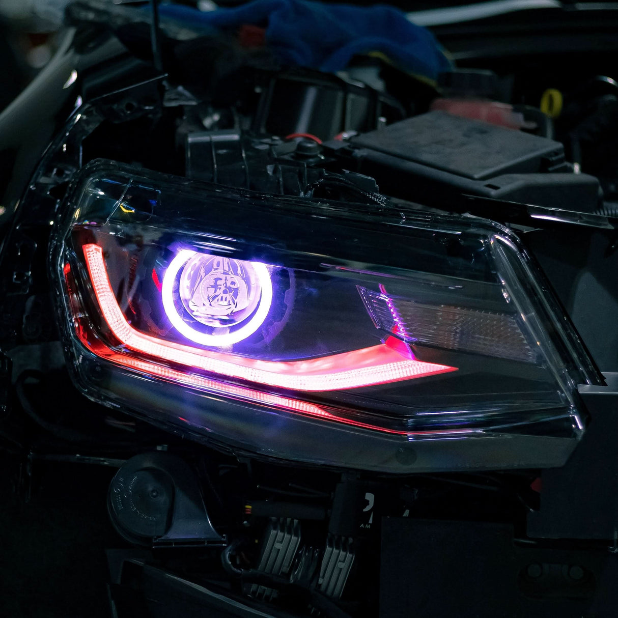 2016-2018 Chevy Camaro RGB OEM Replica Projector Headlights – Custom RGBW Bluetooth Control