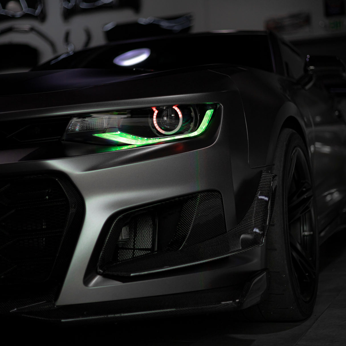 2016-2018 Chevy Camaro RGB OEM Replica Projector Headlights – Custom RGBW Bluetooth Control