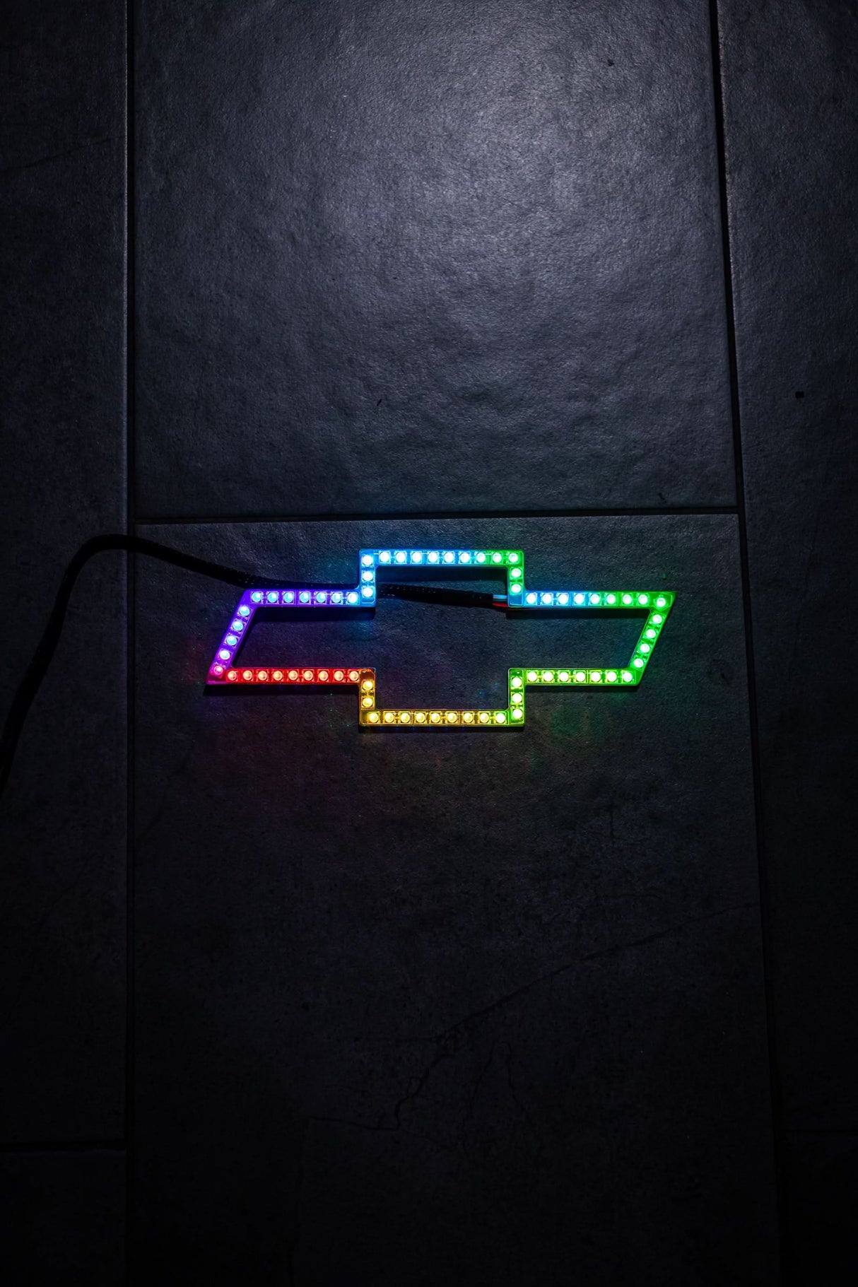 Chasing Flow RGB Camaro Flowtie Logo Universal Fit Via Bluetooth Waterproof