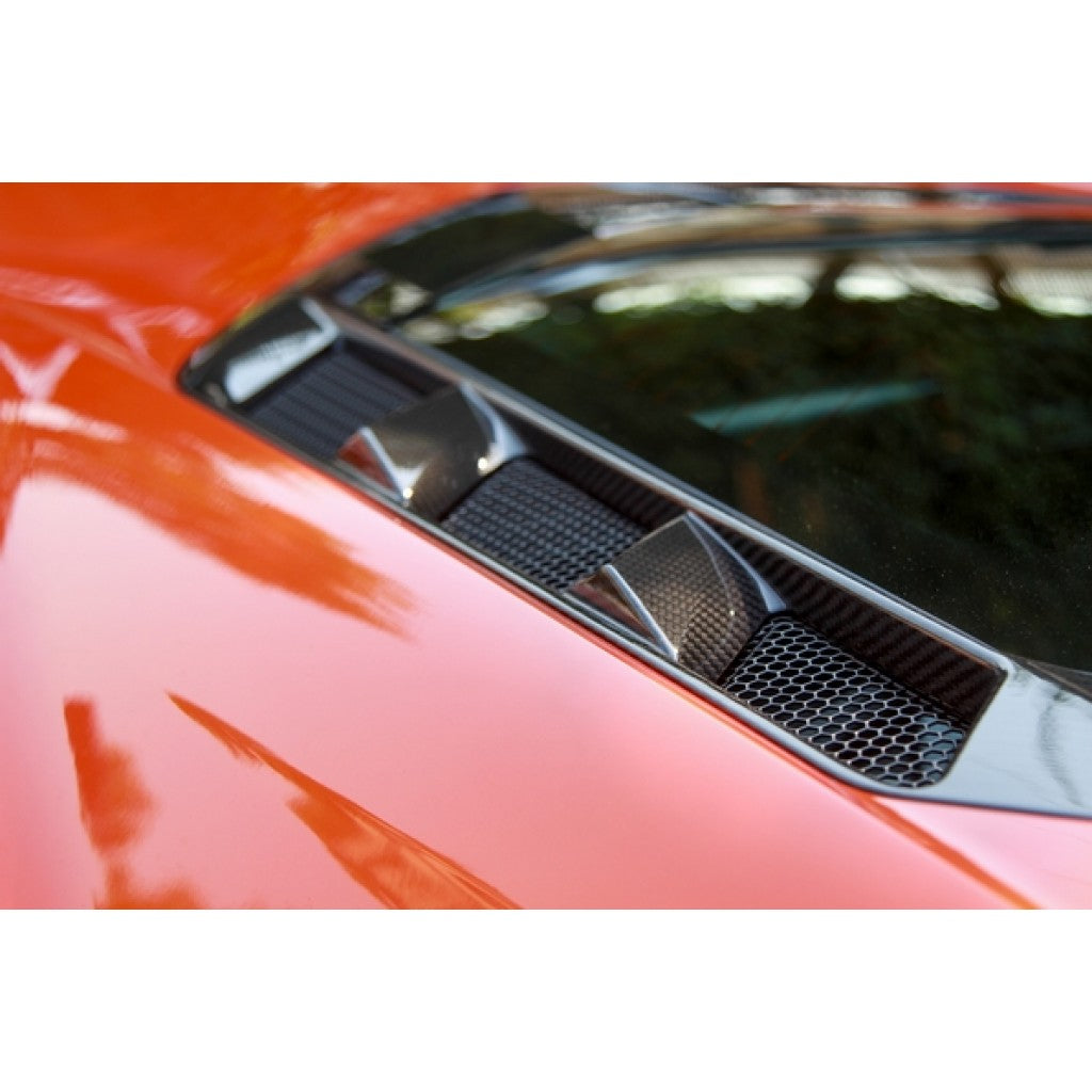Chevrolet Corvette C8 & C8 Z06 Carbon Fiber Rear Hatch Vents