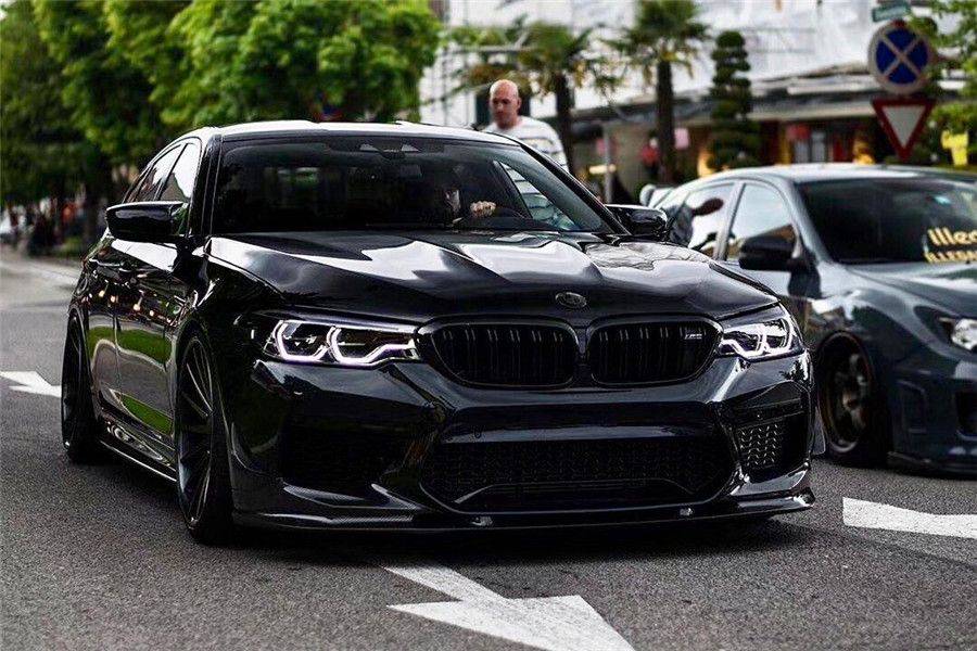 2018-2020 BMW F90 M5 And Competition D3 Style Carbon Fiber Front Lip (NOT LCI)